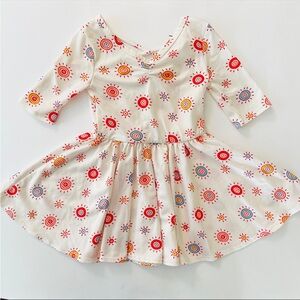 Dot Dot Smile Cream Sun Dress